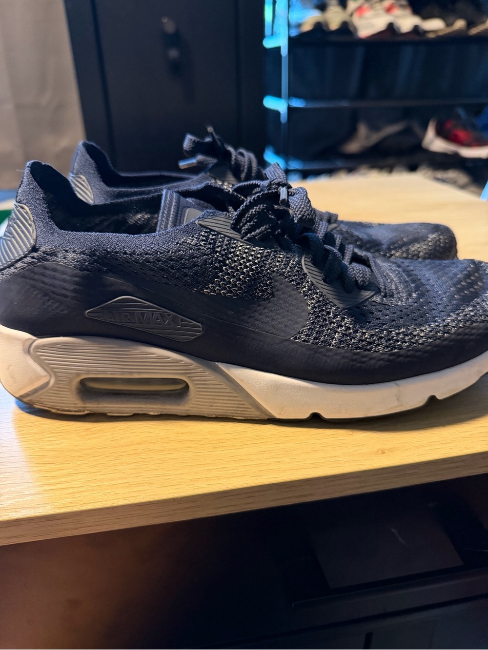 Nike Air Max 90 Ultra 2.0 Flyknit "College Navy"
